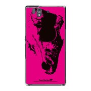 SO-02E-YCM2P0438-78 [オリジナルデザイン docomo SO-02E Xperia Z ケース (デザート フーセル ピンク)]