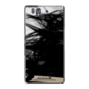 SO-02E-YCM2P0468-78 [オリジナルデザイン docomo SO-02E Xperia Z ケース (モノクローム & モザイク)]