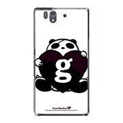 SO-02E-YCM2P0474-78 [オリジナルデザイン docomo SO-02E Xperia Z ケース (Lovegram & Panda Love Large)]