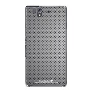 SO-02E-YCM2P0491-78 [オリジナルデザイン docomo SO-02E Xperia Z ケース (アルミプレートパターン A)]