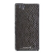 SO-02E-YCM2P0528-78 [オリジナルデザイン docomo SO-02E Xperia Z ケース (インドネシア エイ革 ミックス)]
