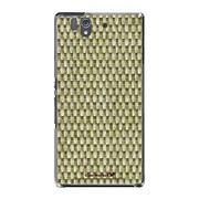 SO-02E-YCM2P0533-78 [オリジナルデザイン docomo SO-02E Xperia Z ケース (網籠 パターン B)]