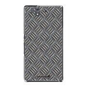 SO-02E-YCM2P0537-78 [オリジナルデザイン docomo SO-02E Xperia Z ケース (アイアン プレート A)]
