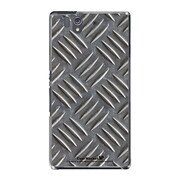 SO-02E-YCM2P0538-78 [オリジナルデザイン docomo SO-02E Xperia Z ケース (アイアン プレート B)]