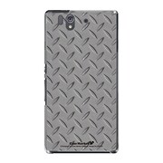 SO-02E-YCM2P0539-78 [オリジナルデザイン docomo SO-02E Xperia Z ケース (アイアン プレート C)]
