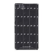 SO-02E-YCM2P0544-78 [オリジナルデザイン docomo SO-02E Xperia Z ケース (Iron Graphics B)]