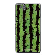 SO-02E-YCM2P0559-78 [オリジナルデザイン docomo SO-02E Xperia Z ケース (スイカ パターン)]