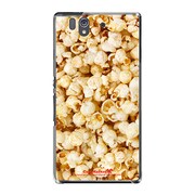 SO-02E-YCM2P0560-78 [オリジナルデザイン docomo SO-02E Xperia Z ケース (ポップコーン パターン)]