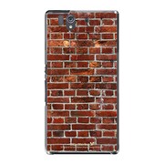 SO-02E-YCM2P0577-78 [オリジナルデザイン docomo SO-02E Xperia Z ケース (レンガ パターン イングランドクラシック B)]