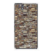 SO-02E-YCM2P0579-78 [オリジナルデザイン docomo SO-02E Xperia Z ケース (レンガ パターン ネバダクラシック A)]