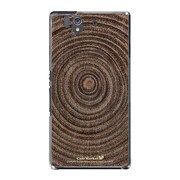 SO-02E-YCM2P0589-78 [オリジナルデザイン docomo SO-02E Xperia Z ケース (年輪 グラフィックス)]