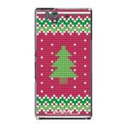 SO-02E-YCM2P0598-78 [オリジナルデザイン docomo SO-02E Xperia Z ケース (スウェーデン クリスマス グラフィック A)]