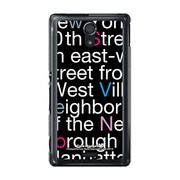 SOL22-YCM2P0001-78 [オリジナルデザイン au SOL22 Xperia UL ケース (NewYork Typography)]