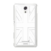 SOL22-YCM2P0006-78 [オリジナルデザイン au SOL22 Xperia UL ケース (ユニオンジャックコレクション ホワイト)]