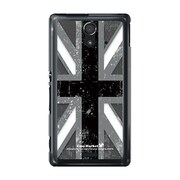 SOL22-YCM2P0007-78 [オリジナルデザイン au SOL22 Xperia UL ケース (ユニオンジャックコレクション グレー)]