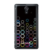 SOL22-YCM2P0057-78 [オリジナルデザイン au SOL22 Xperia UL ケース (ColorRing コレクション ブラック)]