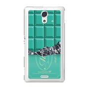 SOL22-YCM2P0068-78 [オリジナルデザイン au SOL22 Xperia UL ケース (板チョココレクション ミント)]