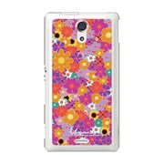 SOL22-YCM2P0077-78 [オリジナルデザイン au SOL22 Xperia UL ケース (ブリリアント・フラワー)]