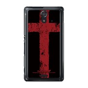 SOL22-YCM2P0079-78 [オリジナルデザイン au SOL22 Xperia UL ケース (イングランド・ブラック)]