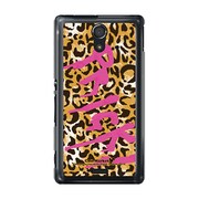 SOL22-YCM2P0081-78 [オリジナルデザイン au SOL22 Xperia UL ケース (ヒョウ柄 ペイント)]