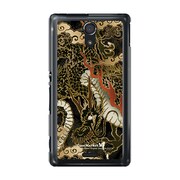 SOL22-YCM2P0107-78 [オリジナルデザイン au SOL22 Xperia UL ケース (昇り龍 天龍)]