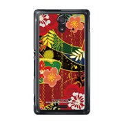 SOL22-YCM2P0116-78 [オリジナルデザイン au SOL22 Xperia UL ケース (和柄 大花)]