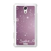 SOL22-YCM2P0122-78 [オリジナルデザイン au SOL22 Xperia UL ケース (パープルライトプラチナム)]