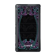 SOL22-YCM2P0202-78 [オリジナルデザイン au SOL22 Xperia UL ケース (ブラックフェアリー)]