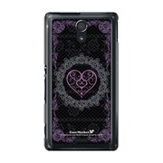 SOL22-YCM2P0203-78 [オリジナルデザイン au SOL22 Xperia UL ケース (ラプラスハート)]