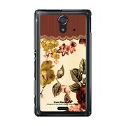 SOL22-YCM2P0226-78 [オリジナルデザイン au SOL22 Xperia UL ケース (ロイヤルフラワー)]