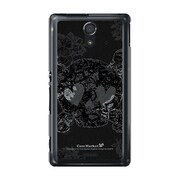 SOL22-YCM2P0228-78 [オリジナルデザイン au SOL22 Xperia UL ケース (キュートスカルロマンチカ)]
