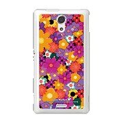 SOL22-YCM2P0242-78 [オリジナルデザイン au SOL22 Xperia UL ケース (ブリリアント・フラワー Vivid)]