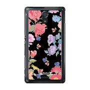 SOL22-YCM2P0245-78 [オリジナルデザイン au SOL22 Xperia UL ケース (ナイトフローラル)]