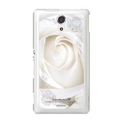 SOL22-YCM2P0249-78 [オリジナルデザイン au SOL22 Xperia UL ケース (ホワイトローズオブジェクト)]
