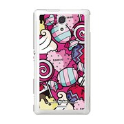 SOL22-YCM2P0254-78 [オリジナルデザイン au SOL22 Xperia UL ケース (スウィーツパーティ)]