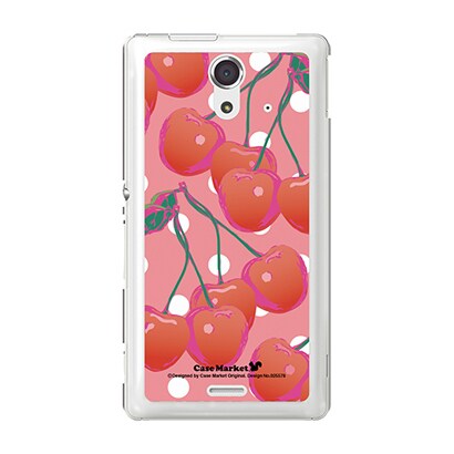 SOL22-YCM2P0255-78 [オリジナルデザイン au SOL22 Xperia UL ケース (チェリー・ブロッサム)]