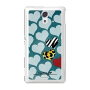 SOL22-YCM2P0275-78 [オリジナルデザイン au SOL22 Xperia UL ケース (ハートごちゃ)]