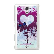SOL22-YCM2P0276-78 [オリジナルデザイン au SOL22 Xperia UL ケース (ハートペイント)]