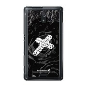SOL22-YCM2P0279-78 [オリジナルデザイン au SOL22 Xperia UL ケース (十字架と薔薇)]