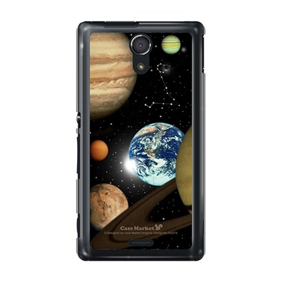 SOL22-YCM2P0322-78 [オリジナルデザイン au SOL22 Xperia UL ケース (星座コレクション 魚座)]