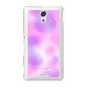 SOL22-YCM2P0349-78 [オリジナルデザイン au SOL22 Xperia UL ケース (タイダイ スイートピンク)]