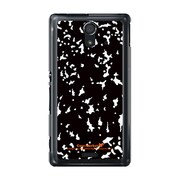 SOL22-YCM2P0365-78 [オリジナルデザイン au SOL22 Xperia UL ケース (ブラックエンボス)]