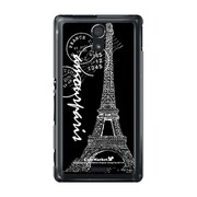 SOL22-YCM2P0371-78 [オリジナルデザイン au SOL22 Xperia UL ケース (エッフェル塔コレクション スタンプ)]