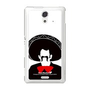 SOL22-YCM2P0394-78 [オリジナルデザイン au SOL22 Xperia UL ケース (セニョール & レッドタイ)]