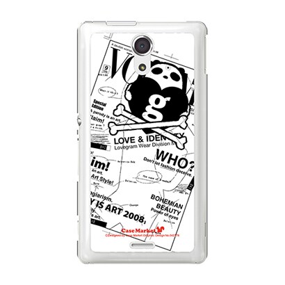 SOL22-YCM2P0421-78 [オリジナルデザイン au SOL22 Xperia UL ケース (Magazine Proof Panda Vogue)]