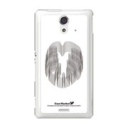 SOL22-YCM2P0430-78 [オリジナルデザイン au SOL22 Xperia UL ケース (モンステラ グラフィックス)]