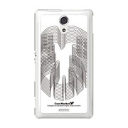 SOL22-YCM2P0432-78 [オリジナルデザイン au SOL22 Xperia UL ケース (モンステラ グラフィックス L)]
