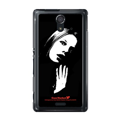 SOL22-YCM2P0444-78 [オリジナルデザイン au SOL22 Xperia UL ケース (THE WOMEN mono design)]