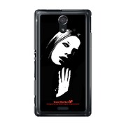SOL22-YCM2P0444-78 [オリジナルデザイン au SOL22 Xperia UL ケース (THE WOMEN mono design)]