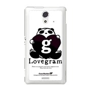 SOL22-YCM2P0473-78 [オリジナルデザイン au SOL22 Xperia UL ケース (Lovegram & Panda Love)]